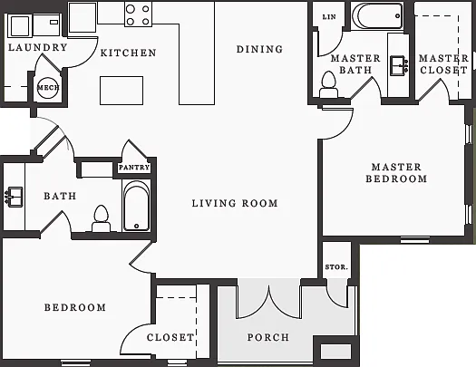Floor plan The Magnolia