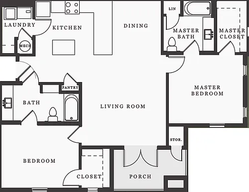 Floor plan The Magnolia