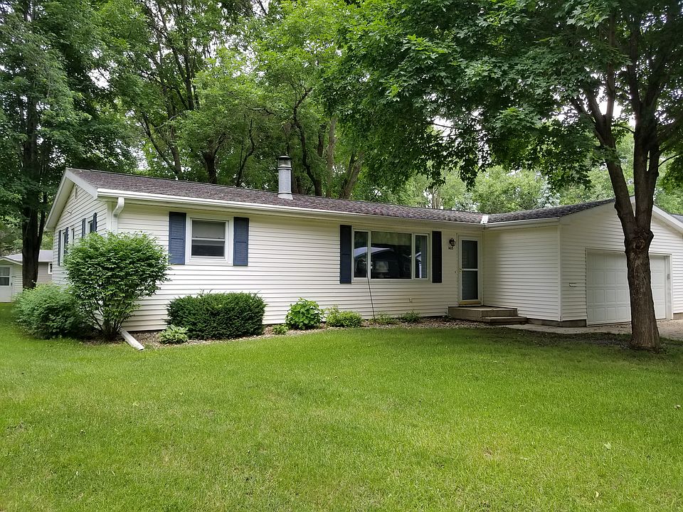 Front of the house. 
