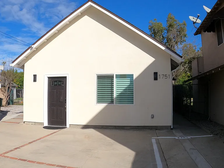 Front of the house