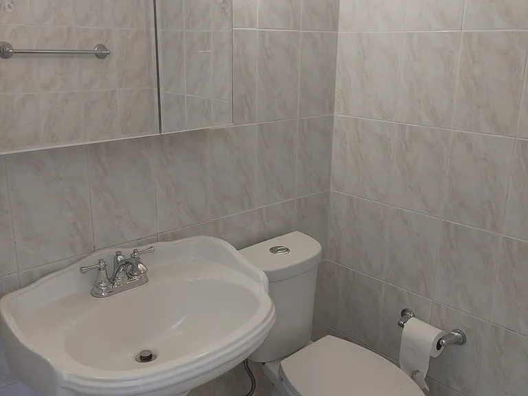 2nd/Half Bath with pedestal sink