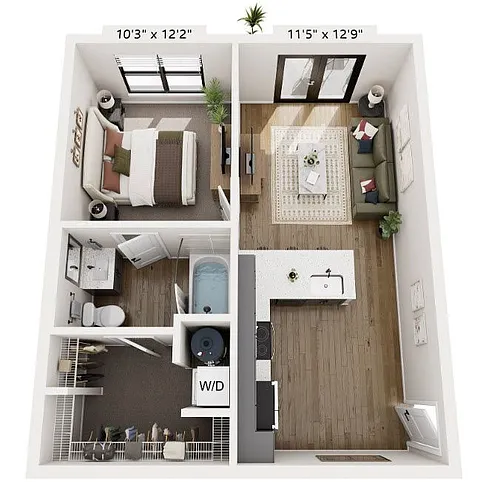 Floor plan A1