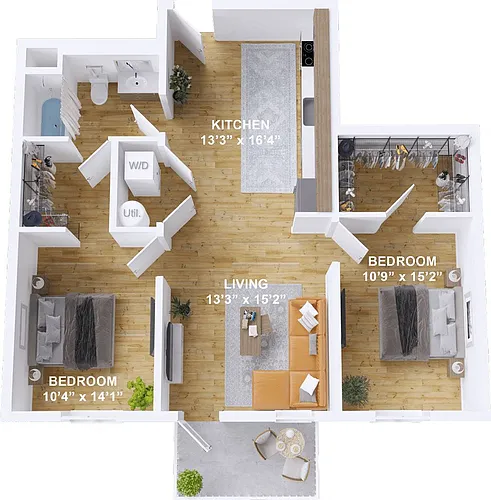 Floor plan Rye - C5