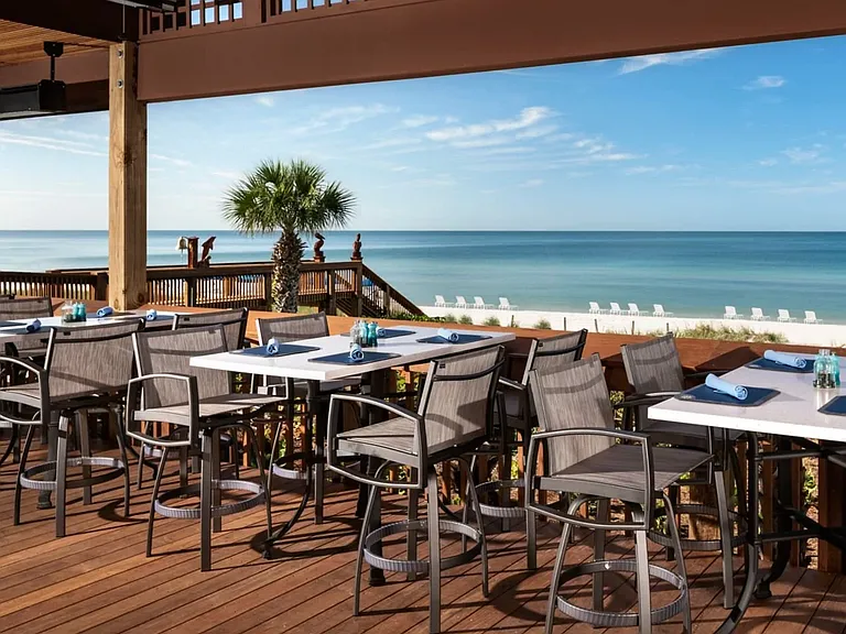 8 minute walk to the Naples top ranked waterfront restaurant, Gumbo Limbo at The Ritz Carlton Beach Resort (image courtesy of Ritz Carlton)