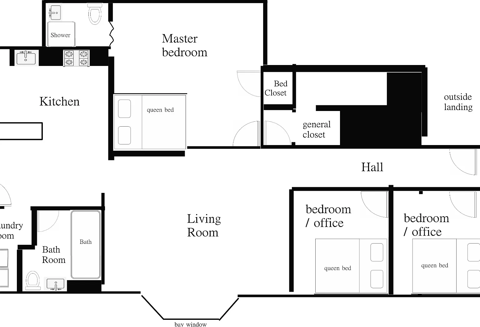 2 bed, 1100 sqft, $3,300 — Photo 3