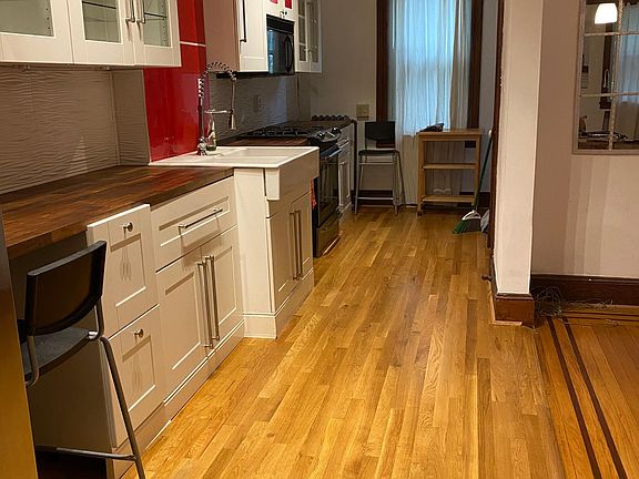 Kitchen, open to dining room