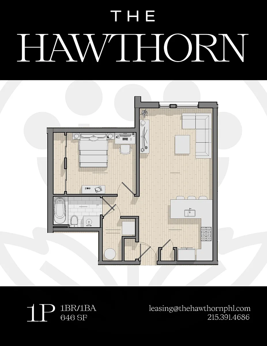 Floor plan 1P