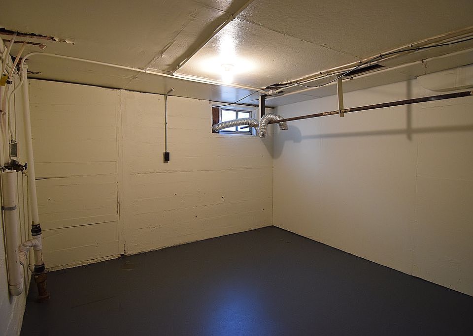 Laundry hookup and storage