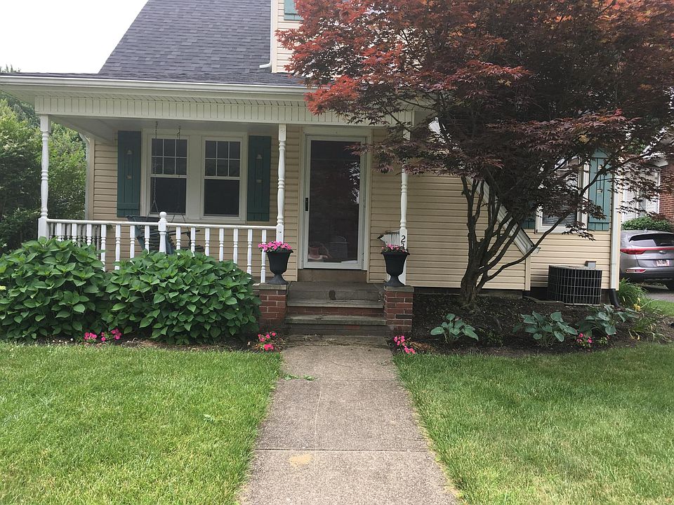Covered front porch