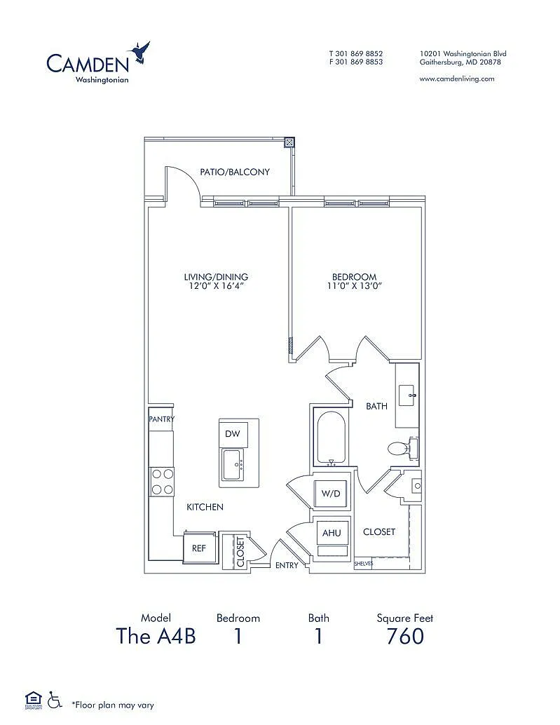Floor plan A4B