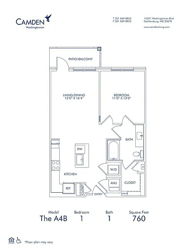 Floor plan A4B