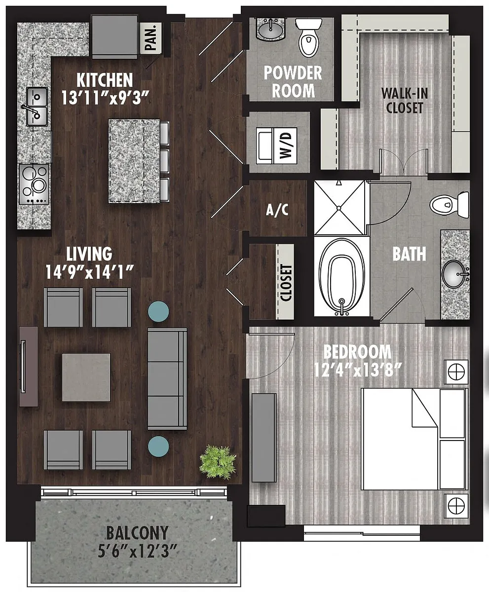 Floor plan ED