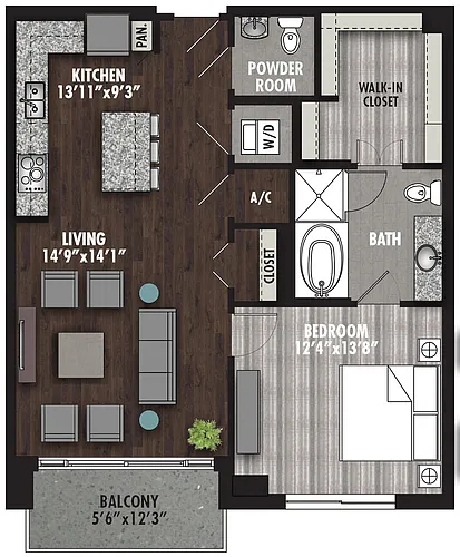 Floor plan ED