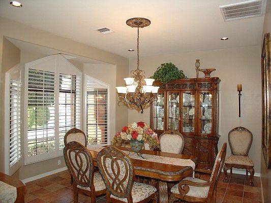 Formal dining area