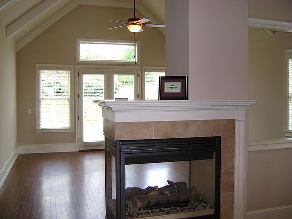 Double Sided Fireplace 