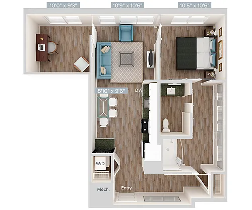 Floor plan AM08D_814