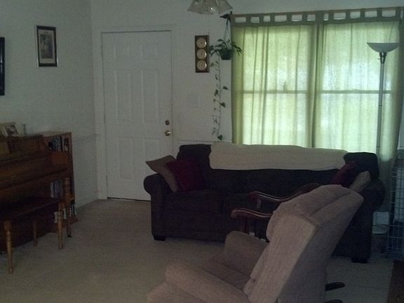 Living room & front door