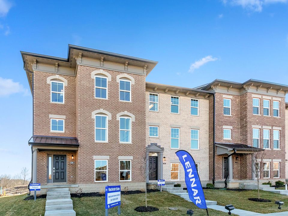 Manchester Estates is a brand new community in Zionsville with direct access to the Rail Trail and the "Village".