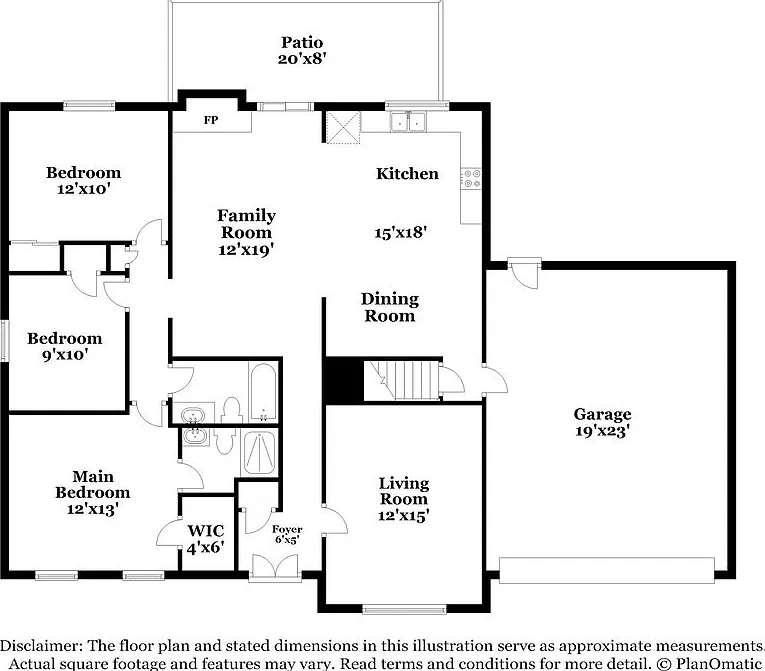 3 bed, 2.5 bath, 1358 sqft, $1,930 — Photo 3