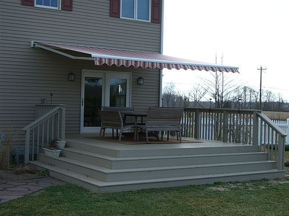 Awning on Deck