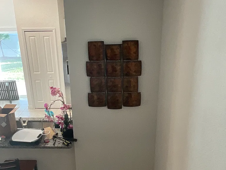 Base of stairs