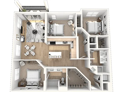 Floor plan The Bellmar