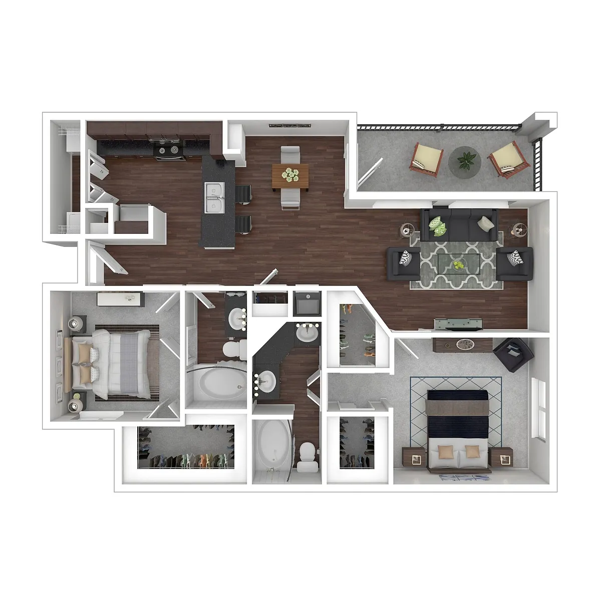 Floor plan B3