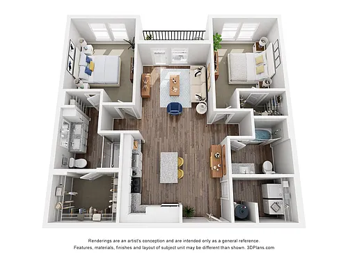 Floor plan B1