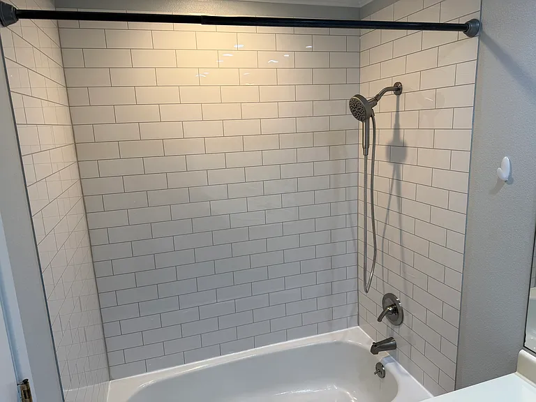 New Shower Surround and fixtures