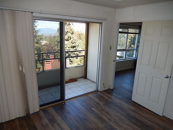 First bedroom with private balcony
