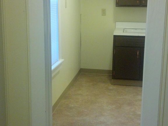 looking into the kitchen