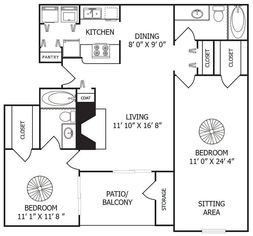 Floor plan B2