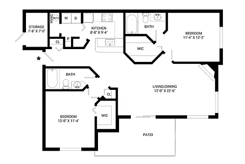 Floor plan Belford