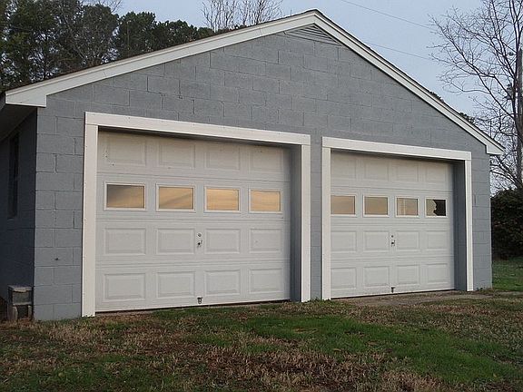 full garage with electric