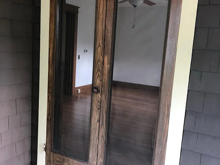 Screen doors into Living room