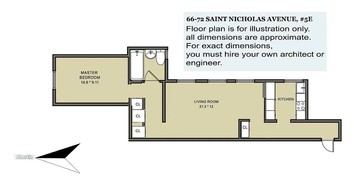Building Photo - 66-72 Saint Nicholas Ave #5E