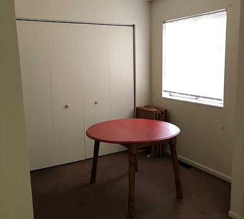 Breakfast/dining nook. Just off kitchen and connected with the living room.
