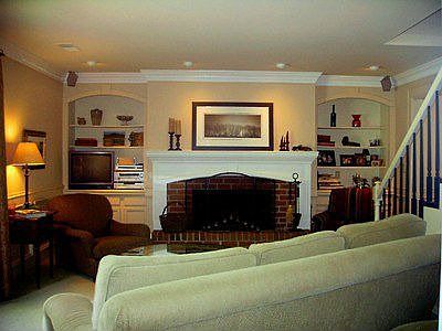 Family Room with Many Upgrades