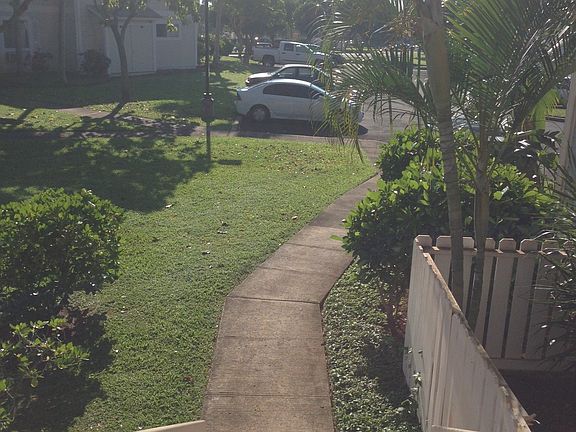 walkway to parking lot 