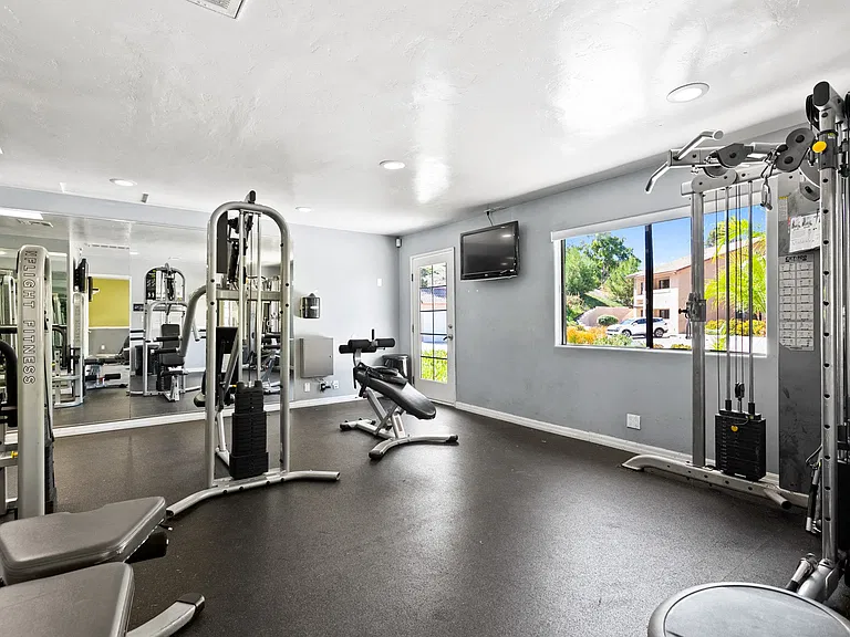 Strength equipment at River Oaks in Oceanside, CA