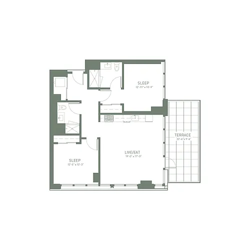 Floor plan C21
