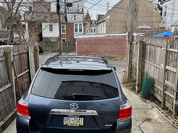 Rear Driveway