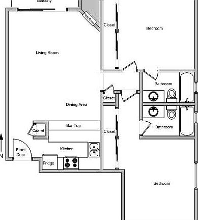 3rd image of 1400 Camden Ave APT 103
