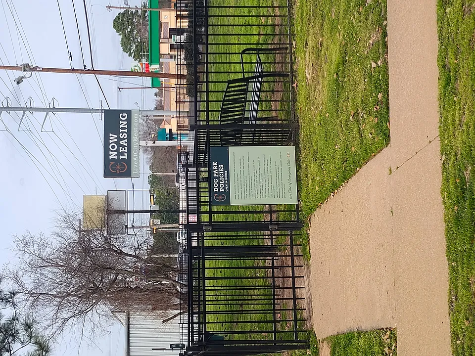 All Four Legged Friends LOVE the Community Bark Park