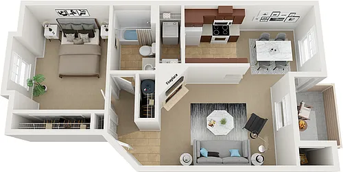 Floor plan Copper