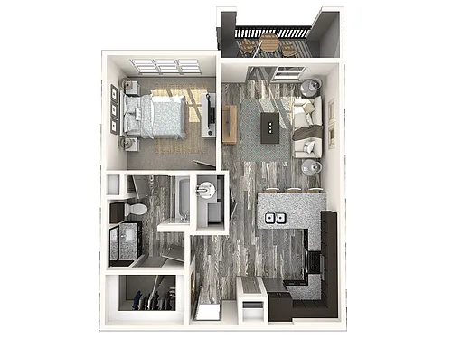 Floor plan A1A