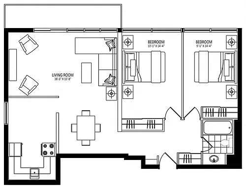 Floor plan The Aspen - 2380 Baseline