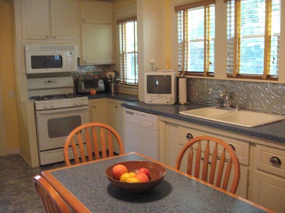 Kitchen with Gas Stove
