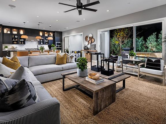 Open floor plan with indoor outdoor living