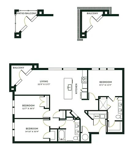 Floor plan C2A